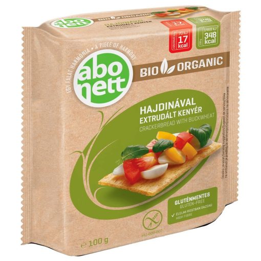 Abonett Bio Pâine extrudată cu hrișcă - Fără gluten - 100 g