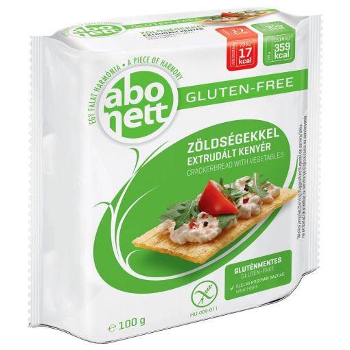 Abonett Pâine extrudată cu legume - Fără gluten - 100 g