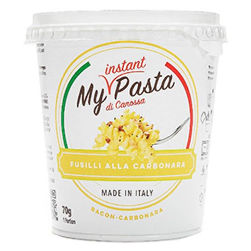 My Instant Pasta, Paste cu sos carbonara, 70 g