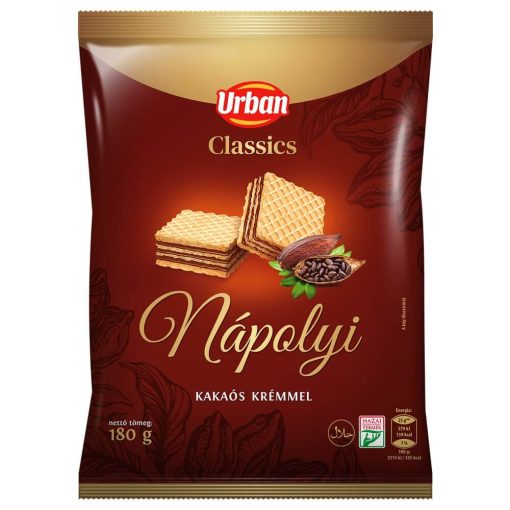 URBAN Classics Napolitane cu cacao 180 g