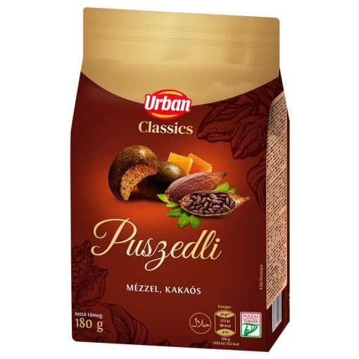 URBAN Classics prăjiturele cu cacao și miere 180 g